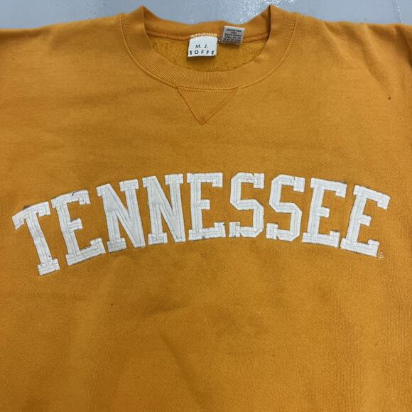 Vintage 90s University of Tennessee Orange Sweatshirt - Picture 2 of 6